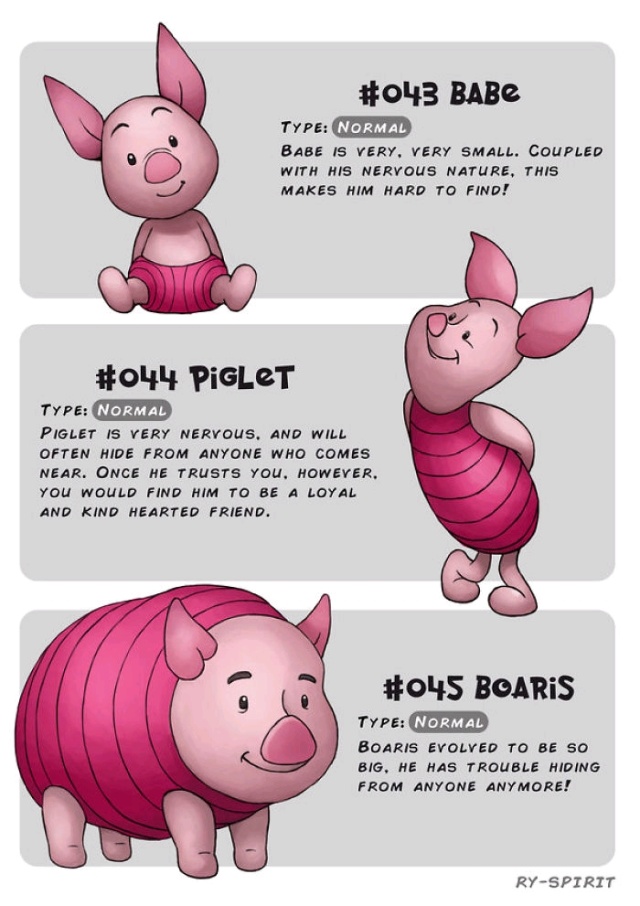Famous Characters Turned Into Evolving Pokemon (19 pics)