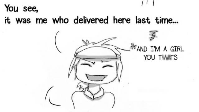 A Story Of One Delivery Girl (28 pics)