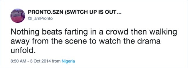 Tweets About Farting (20 pics)