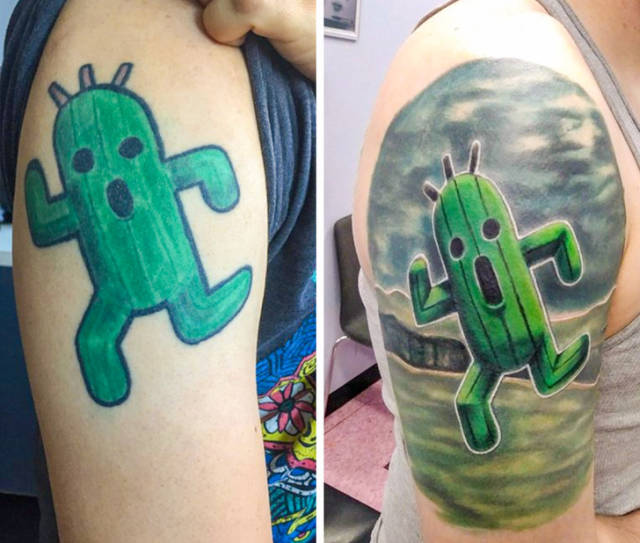 Any Tattoo Can Be Improved (21 pics)