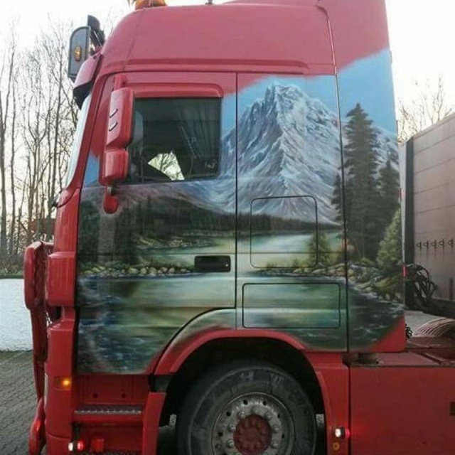 Airbrushing On Trucks 27 Pics