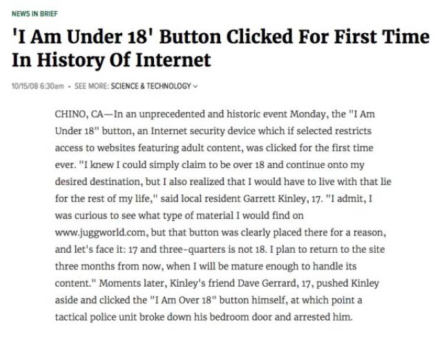 Hilarious “The Onion” Headlines (33 pics)