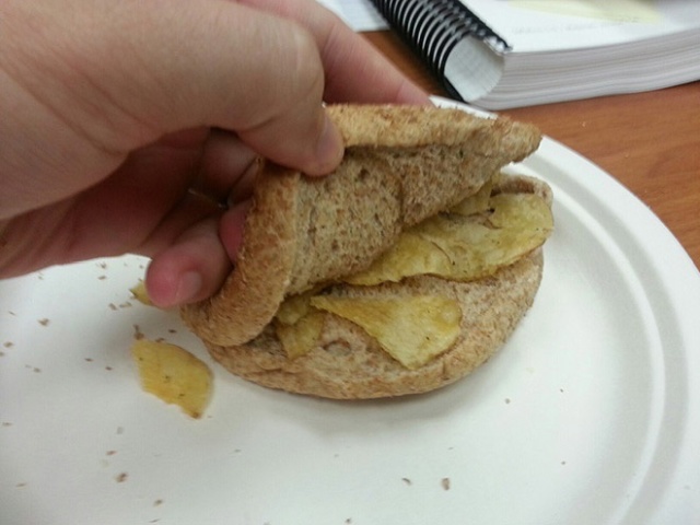 Office Workers Sharing Photos of Their Sad Desk Lunches (19 pics)