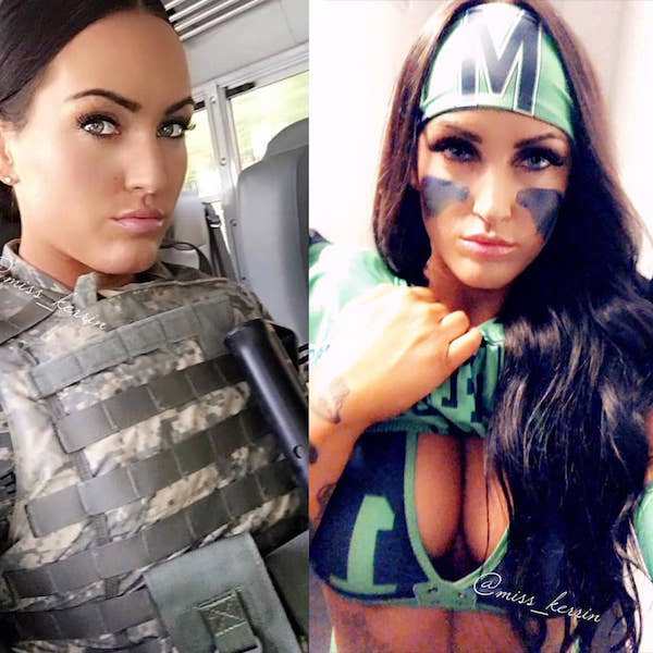 Girls In And Out Of Uniform (30 pics)