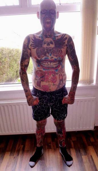 Guy Has Spent $36,000 On Tattoos And Is Not Planning To Stop (17 pics)