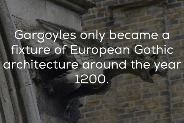 Facts About Stone Monsters Perched On Old Buildings (21 pics)