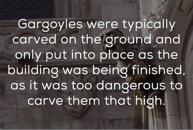 Facts About Stone Monsters Perched On Old Buildings (21 pics)