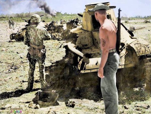 WWII Colorized Photos (32 pics)
