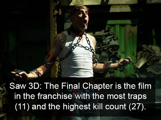 Scary Facts About The ‘Saw’ Movies (19 pics)