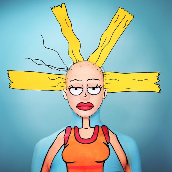 This Makeup Artist Can Transform Herself Into Any Cartoon Character (30 pics)