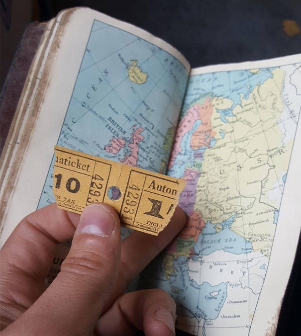 A Guy Found A Filled Diary From 1941 (5 pics)