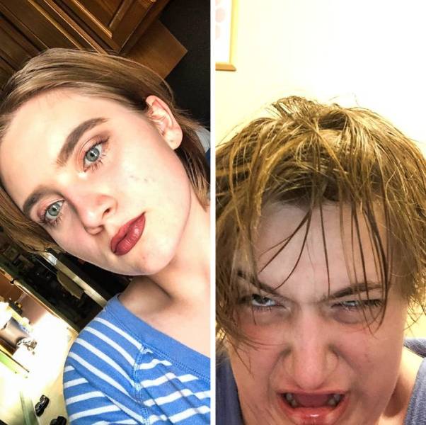 Every Pretty Girl Knows How To Look Ugly (21 pics)