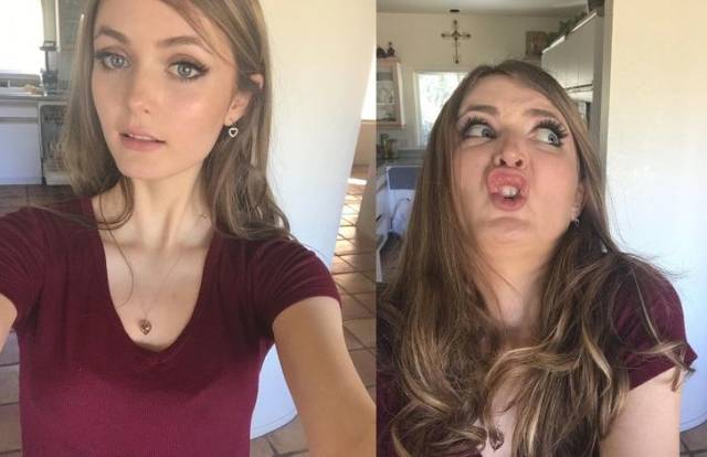 Every Pretty Girl Knows How To Look Ugly (21 pics)
