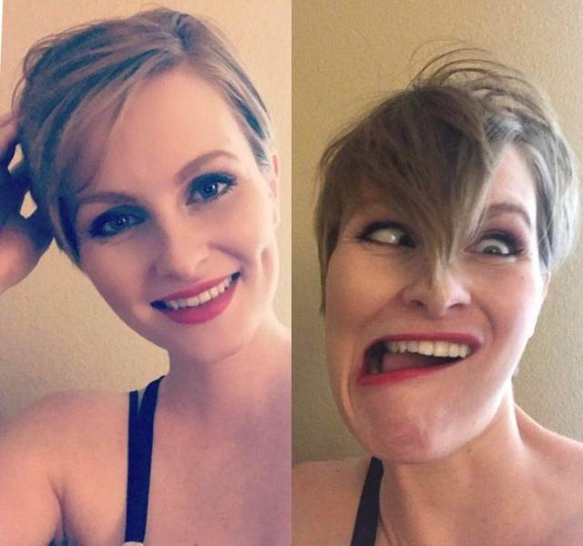 Every Pretty Girl Knows How To Look Ugly (21 pics)