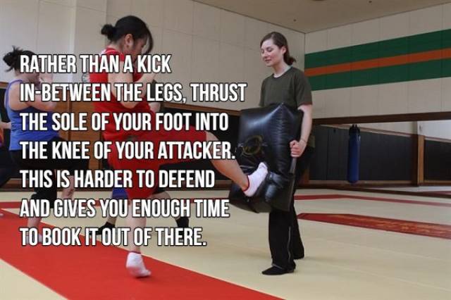 Useful Self-Defense Tips (13 pics)