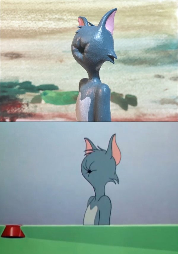 Tom’s Fails From Tom & Jerry Recreated By An Artist (10 pics)