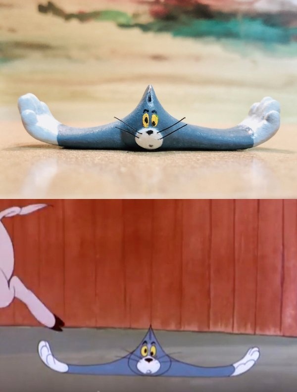 Tom’s Fails From Tom & Jerry Recreated By An Artist (10 pics)