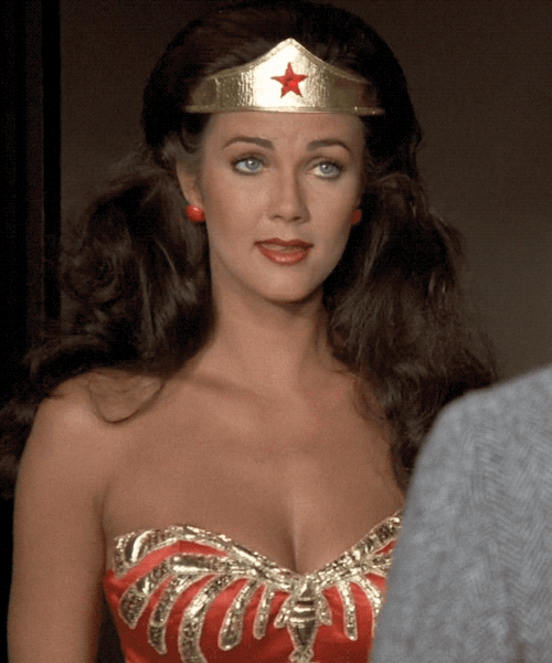 Lynda Carter As Wonder Woman (18 gifs) .