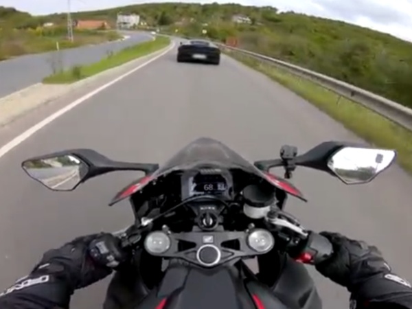 Race With Lamborghini Goes Wrong