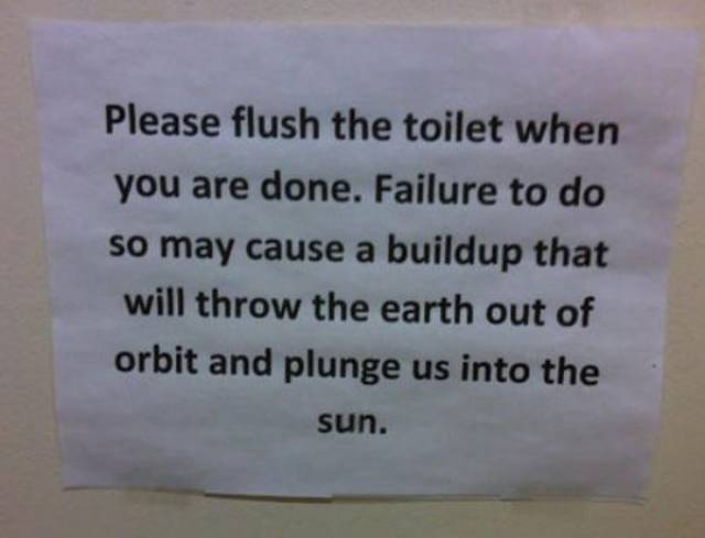 Bathroom Etiquette (22 pics)