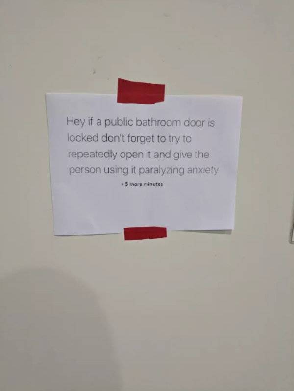 Bathroom Etiquette (22 pics)