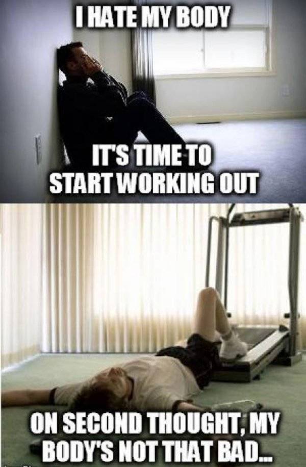 Exercising Is Just Way Too Hard (27 pics)