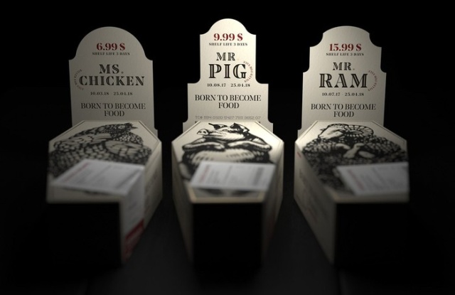 Meat Packaging Designs That Can Make You Go Vegan (6 pics)