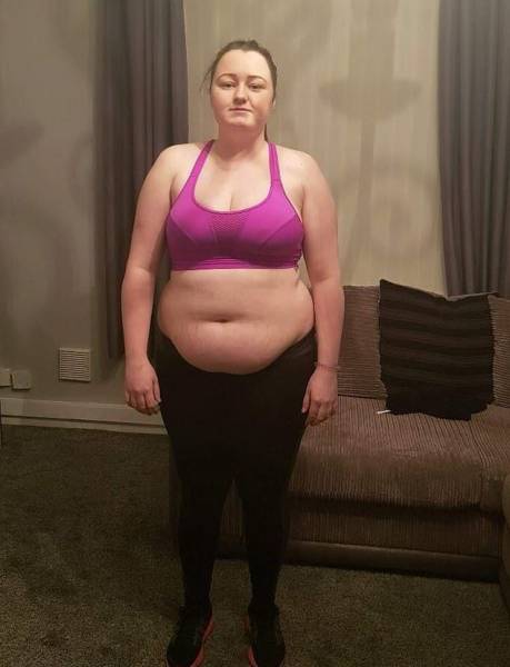 Without Alcohol She Managed To Lose 32 Kilos (9 pics)