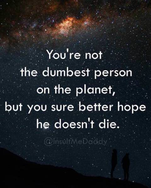 Insults To Win Just About Any Argument (18 pics)