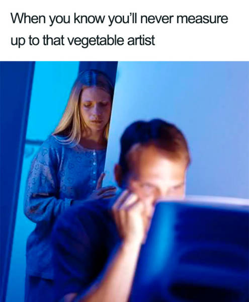 This Man’s Wife Will Not Tolerate Any Female Vegetable Artists Around Him (29 pics)