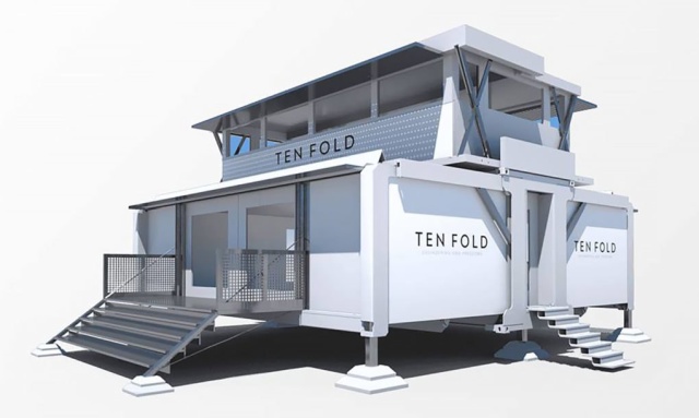 These Self-Deploying Buildings Pop Up In 8 Minutes Flat (10 pics)