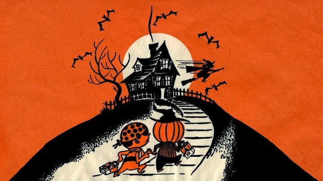 Vintage Halloween Postcards (43 pics)