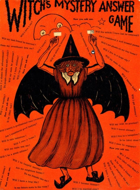 Vintage Halloween Postcards (43 pics)