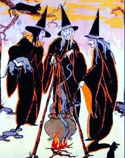 Vintage Halloween Postcards (43 pics)