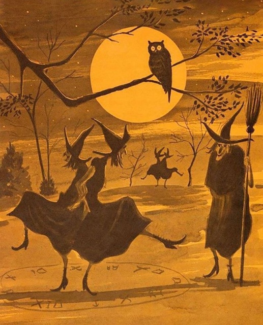 Vintage Halloween Postcards (43 pics)