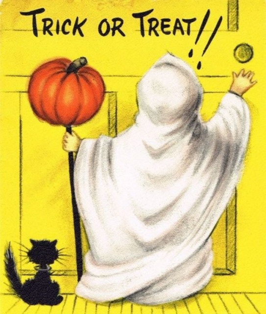 Vintage Halloween Postcards (43 pics)