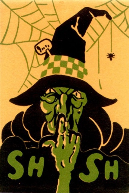 Vintage Halloween Postcards (43 pics)