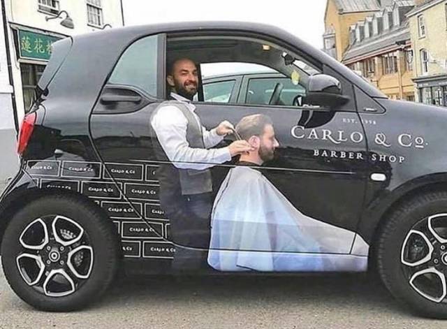 Examples Of Very Smart Outdoor Advertising (21 pics)