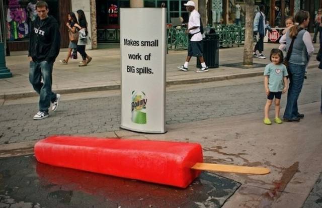 Examples Of Very Smart Outdoor Advertising (21 pics)