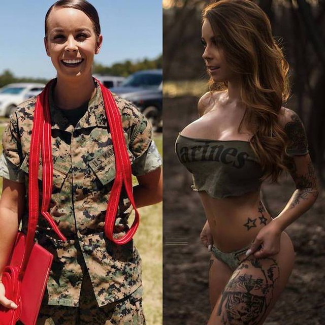 Cute Girls In And Out Of Uniform (18 pics)