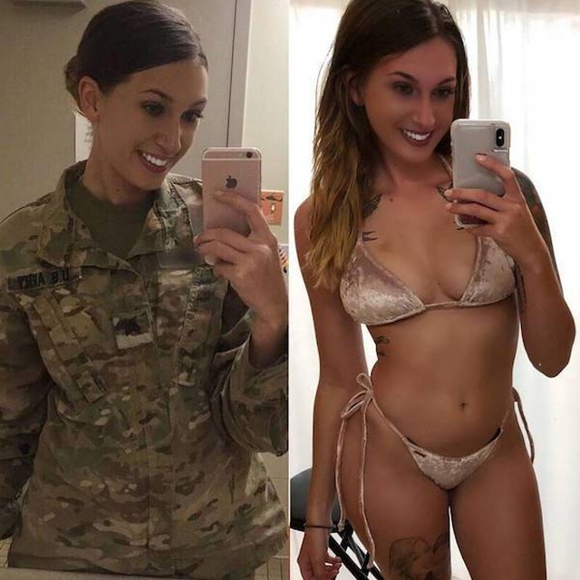 Cute Girls In And Out Of Uniform (18 pics)