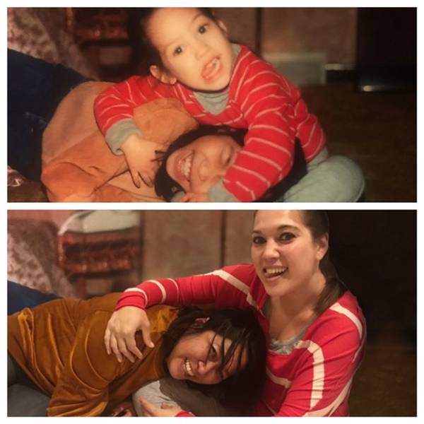 Childhood Photo Recreations (23 pics)