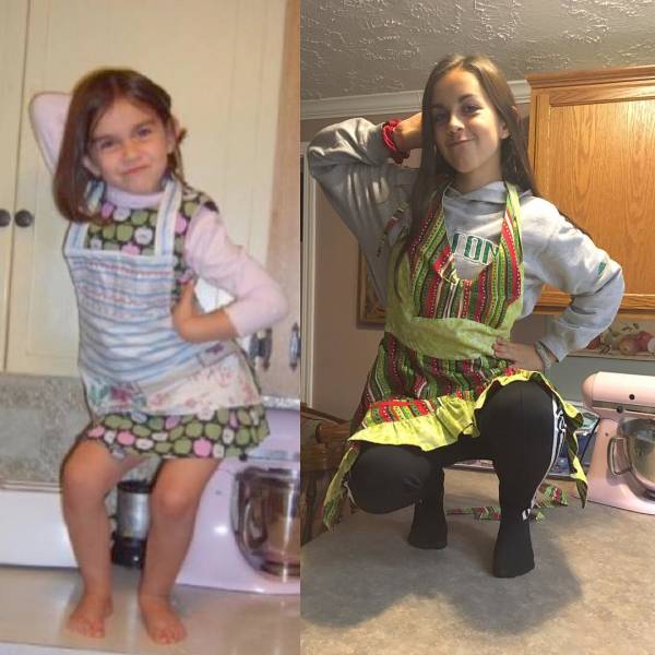 Childhood Photo Recreations (23 pics)