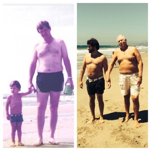 Childhood Photo Recreations (23 pics)