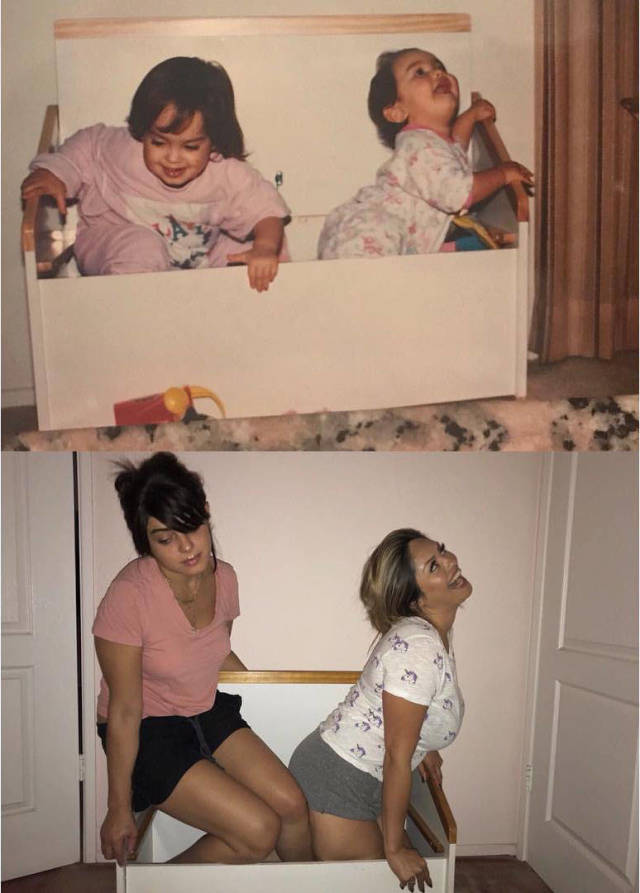 Childhood Photo Recreations (23 pics)