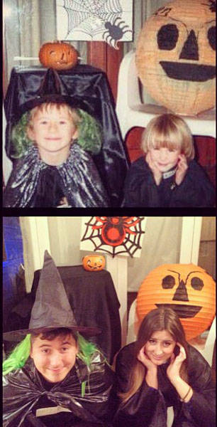 Childhood Photo Recreations (23 pics)