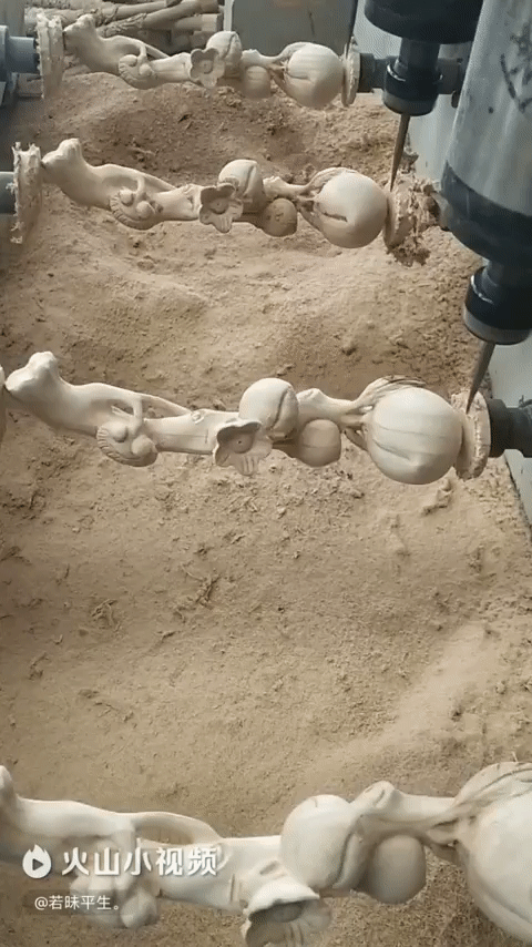 Hand Carving Made In China (5 gifs)