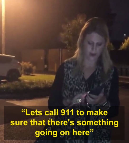 Drunk Woman Verbally Attacks Two Black Sisters Outside Their Own House, Probably Regrets It Now (18 pics + video)