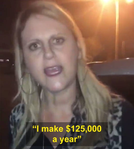Drunk Woman Verbally Attacks Two Black Sisters Outside Their Own House, Probably Regrets It Now (18 pics + video)