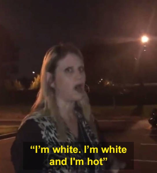 Drunk Woman Verbally Attacks Two Black Sisters Outside Their Own House, Probably Regrets It Now (18 pics + video)